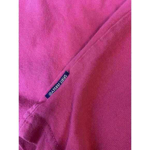 Walt Disney World Spirit Jersey Long Sleeve Shirt Hot Pink Silver Glitter Medium - Picture 8 of 8